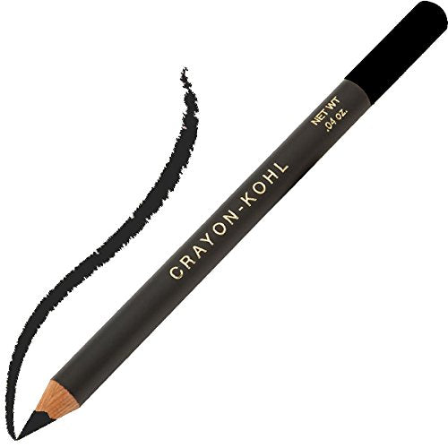 Jet Black : Jolie Cosmetics Slim Eye Pencil Liner - Soft, Creamy Formula (Jet Black)