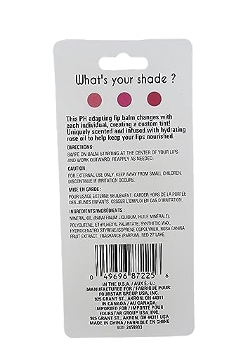 b.pure Tinted Rose Oil Lip Balm in Clear