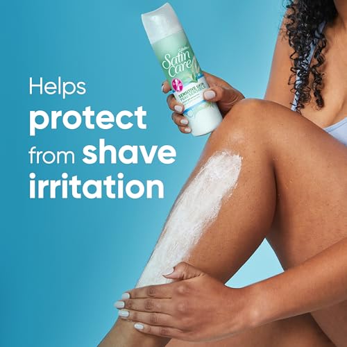 Gillette Satin Care Shaving Gel Sensitive, 7 oz