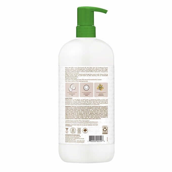 SheaMoisture Coconut Oil Moisture Boosting Conditioner, 34 fl oz