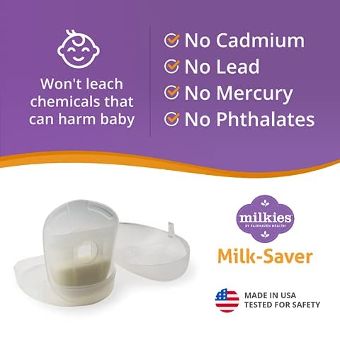 Milkies Milk-Saver Breast Milk Collector Storage