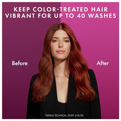 Nexxus Travel Shampoo and Conditioner, Color Assure – Replenishes and Extends Hair Color Vibrancy, 3 Oz Ea