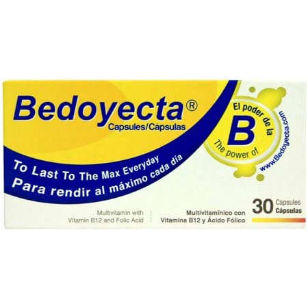 Bedoyecta Multivitamin Capsules 30 Each
