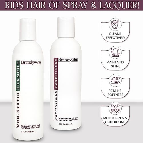 Brandywine Non Static Shampoo & Revitalizing Conditioner 8 oz., Value Pack