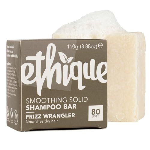 Frizz Wrangler: Ethique Solid Shampoo Bar for Dry or Frizzy Hair, Frizz Wrangler 3.88 oz