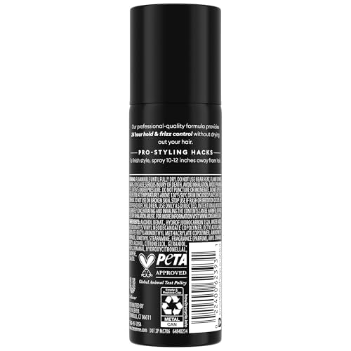 TRESemmé Travel Hairspray, Extra Hold, 6-Pack – Moisturizing Hair Spray, Anti-Humidity, Anti-Frizz Hair Products, 1.5 Oz Ea