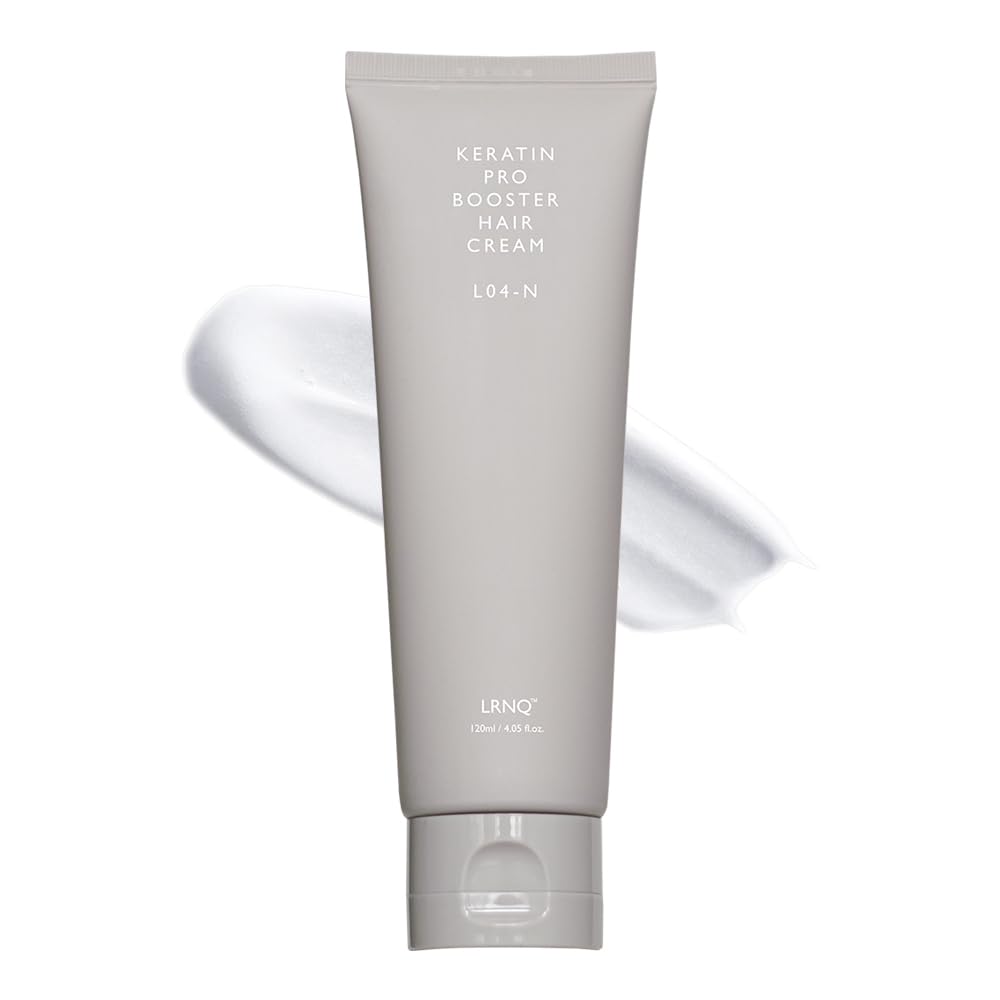 LORINIQUE Korean Keratin Leave-in Conditioner Treatment, 4.05 Fl Oz, Keratin Pro Booster with 10,000ppm Protein, for Frizzy Dry Damaged Hair