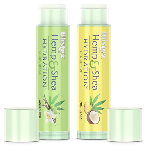 Blistex Hemp & Shea Hydration, 2 count