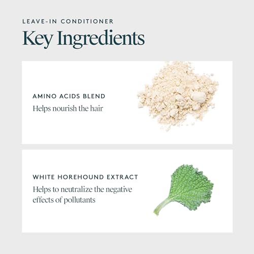 VIRTUE Purifying Leave-In Hair Conditioner Spray, Reduce Frizz and Split Ends, Detangles and Nourishes, Color Safe, 5 Fl Oz