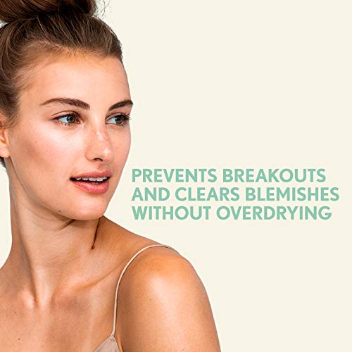 Aveeno Clear Complexion Foaming Oil-Free Facial Cleanser with Salicylic Acid for Breakout Prone Skin, Face Wash with Soy Extracts, Hypoallergenic and Non-Comedogenic, 6 fl. oz