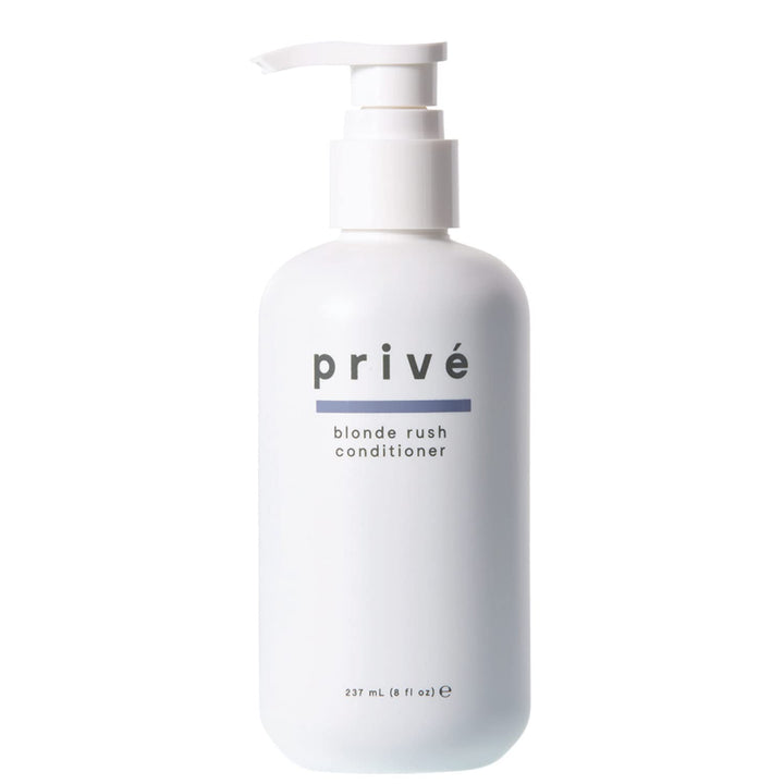 Prive 8 oz: Privé Blonde Rush Conditioner (8 Fluid Ounce/237 Milliliter)-Unparalleled Shine & Nourishment to Your Blonde Hair to Keep Your Blonde Catwalk Cool and Fabulous