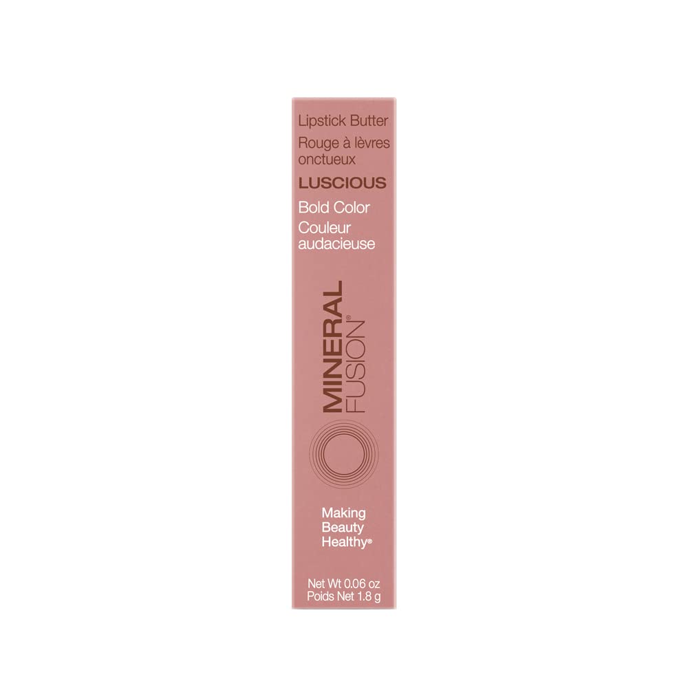 Mineral Fusion Lipstick Butter, Luscious.14 Ounce by Mineral Fusion