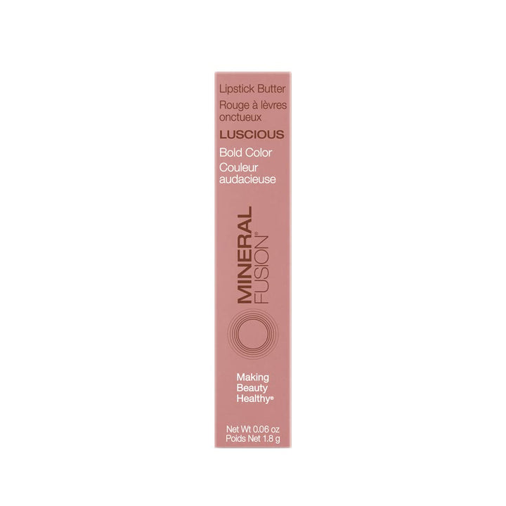 Mineral Fusion Lipstick Butter, Luscious.14 Ounce by Mineral Fusion