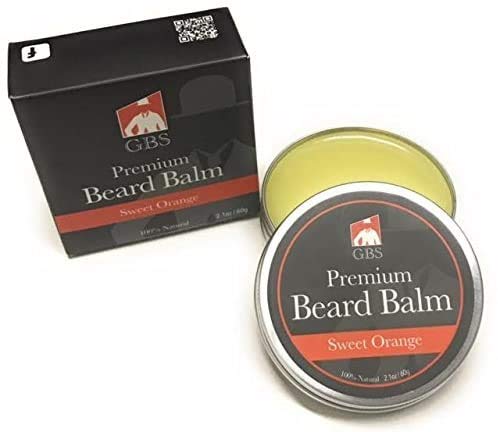 GBS Sweet Orange All Natural Premium Beard Balm