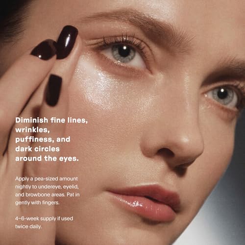 U Beauty The RETURN Eye Concentrate - Anti-Aging Eye Cream with Peptides and Antioxidants for Brighter and Tighter Under Eyes, Reduce Fine Lines, Puffiness & Dark Circles - 0.5 fl oz