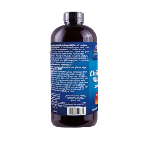 Dr's Advantage DA862 Liquid Children's Multivitamin and Minerals, 16 oz.