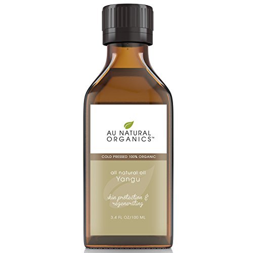 Au Natural Organics Yangu Oil | Moisturizing Oil for Dry Sensitive Skin | Body Oil & Face Hydrating Moisturizer | All Natural, Cold Pressed Daily Moisturizer for Acne-Prone, Discolorations | 3.4 oz