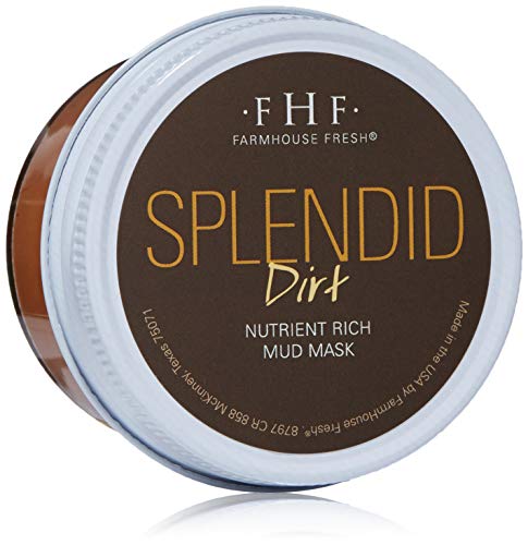FarmHouse Fresh Splendid Dirt Nutrient-Rich Mud Mask , 3.2 Fl Oz (Pack of 1)