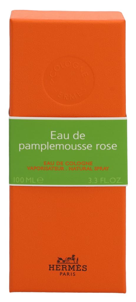 Eau De Pamplemousse Rose By Hermes For Unisex Eau De Cologne Spray 3.3 Oz
