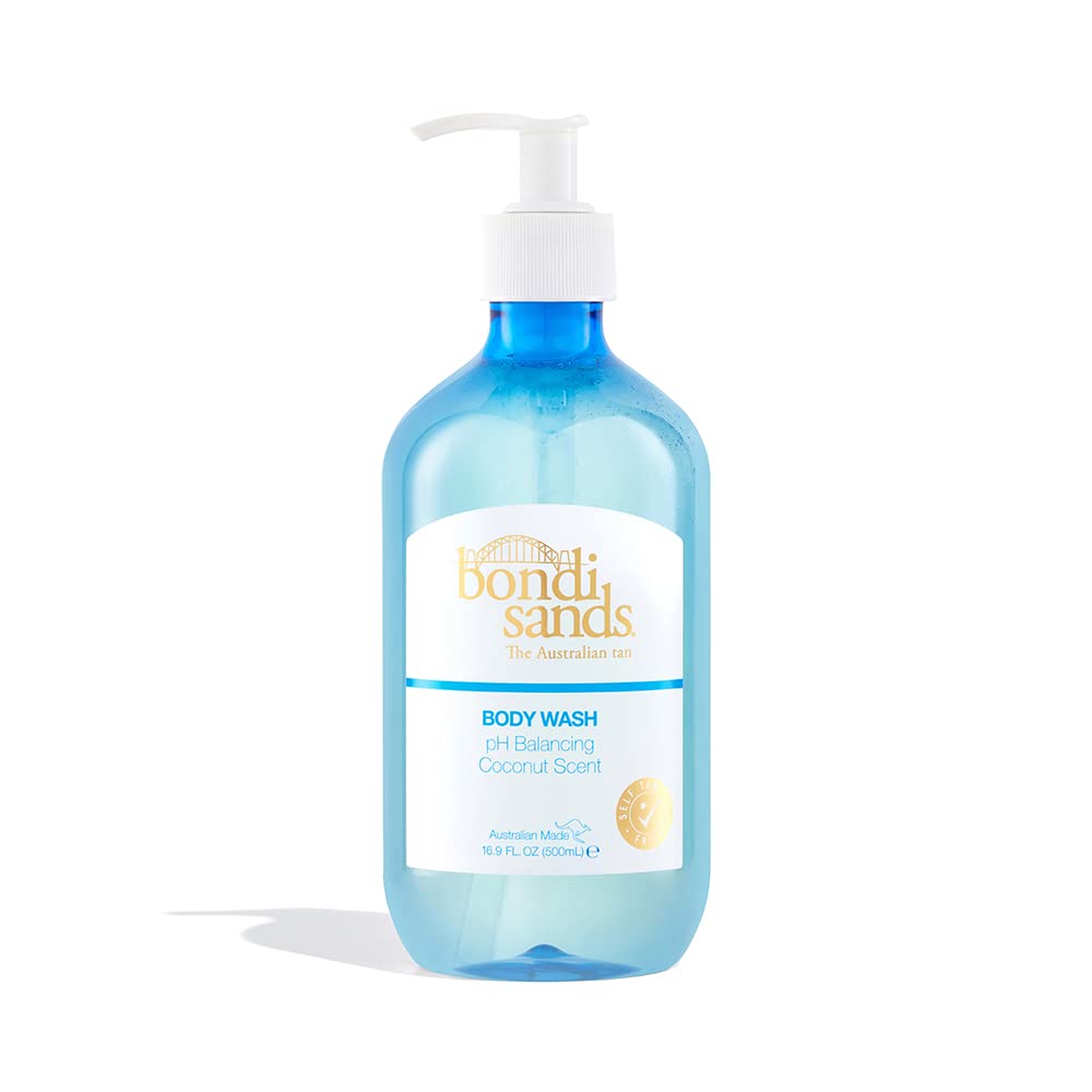 Bondi Sands Body Wash | pH Balanced Formula Helps Prolong Your Tan and Gently Cleanses + Softens with Aloe Vera and Coconut | 17 Oz/500 mLââ‚¬¦