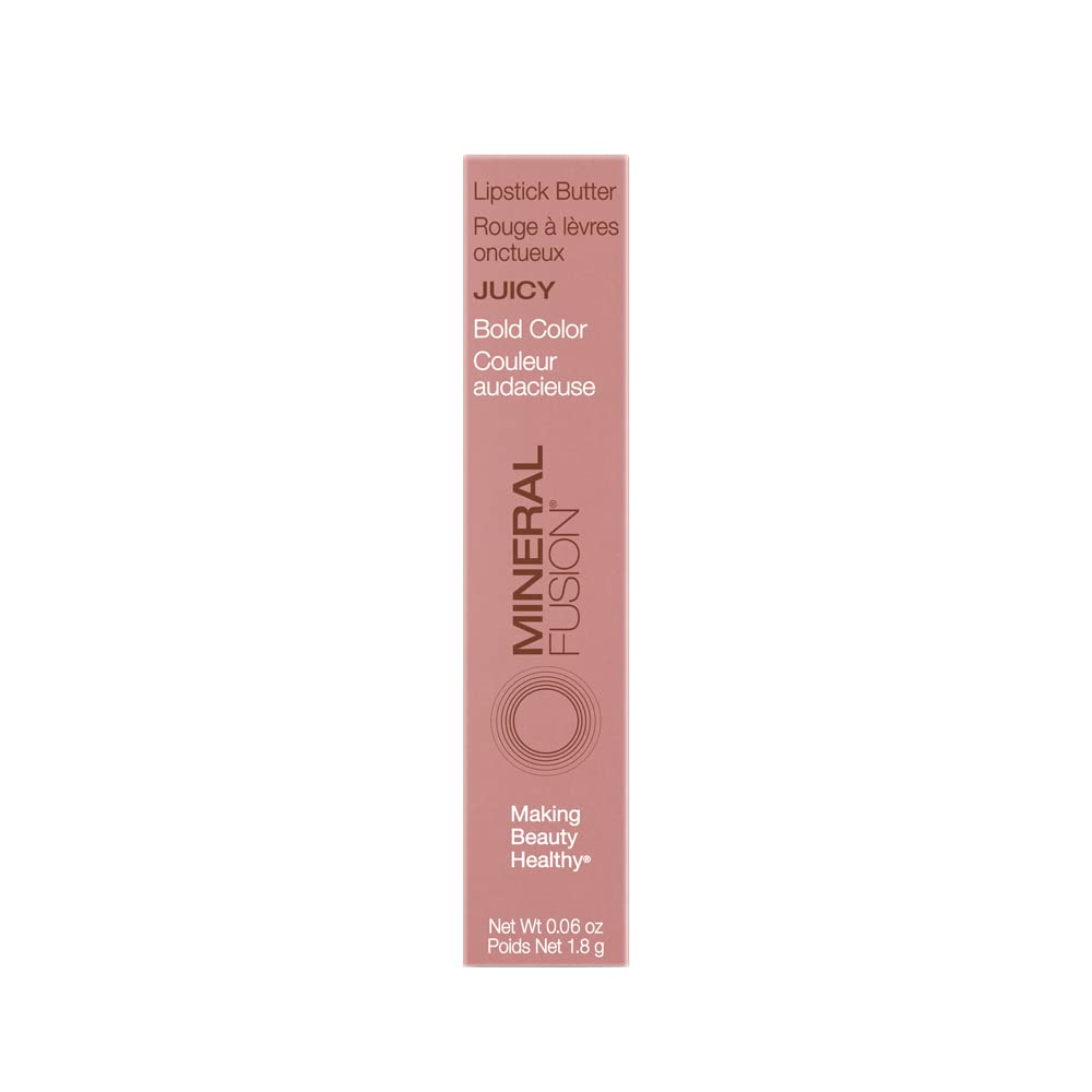 Mineral Fusion Lipstick Butter, Juicy, .14 Ounce by Mineral Fusion