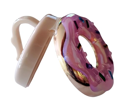 Bath & Body Works Scentportable Pink Sprinkles Donut Car Vent Visor Fragrance Holder