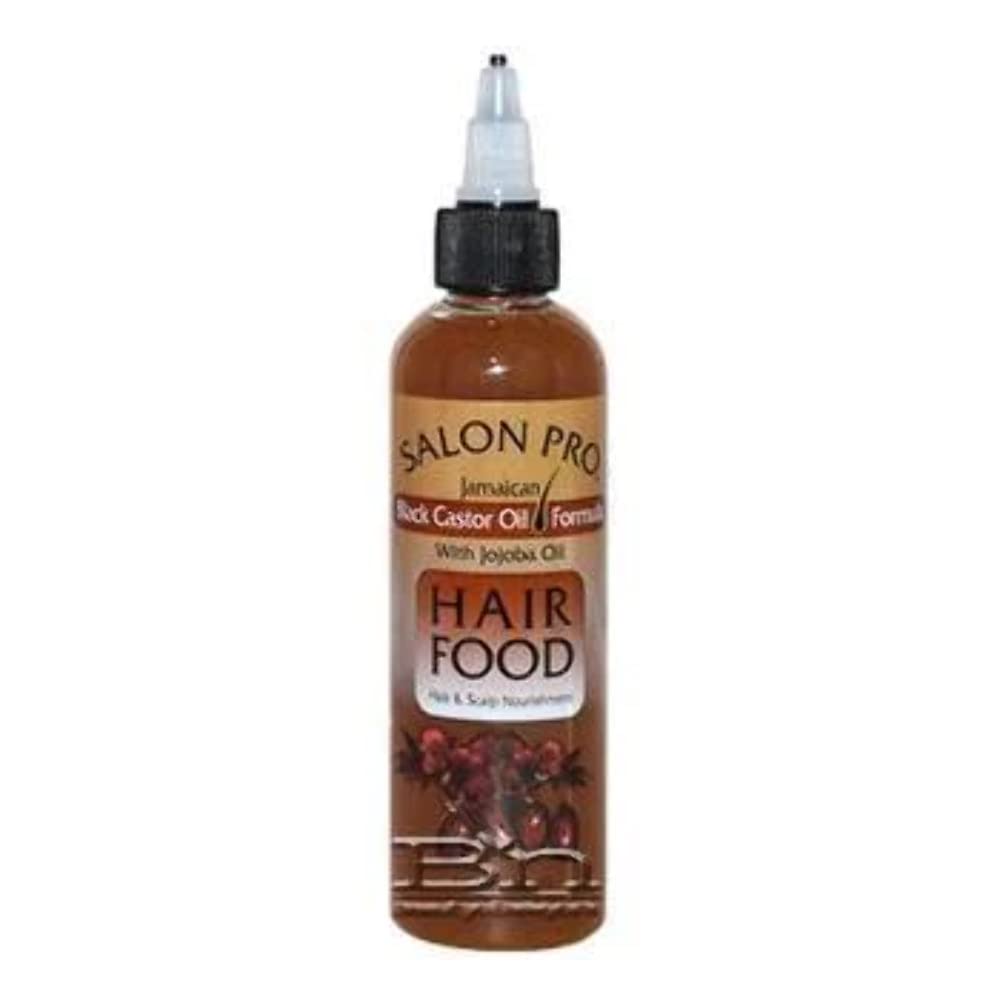 Salon Pro Hair Food, Carrot Oil Formula with Jojoba Oil, 4 Ounce