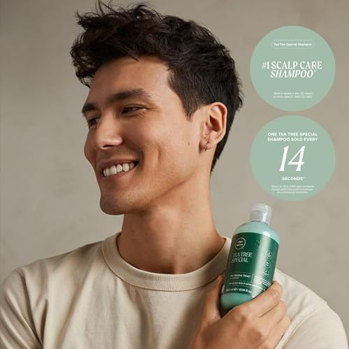 Tea Tree Special Shampoo, Deep Cleans, Refreshes Scalp, For All Hair Types, Especially Oily Hair, 33.8 fl. oz.