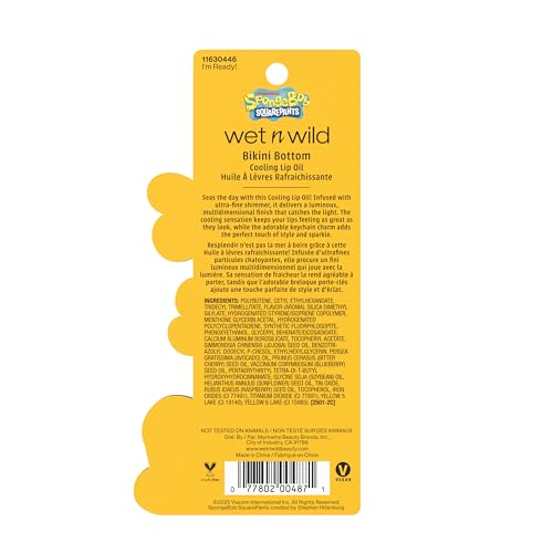 wet n wild Spongebob Bikini Bottom Cooling Lip Oil - I'm Ready!