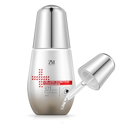 ZMbeauty Niacinamide Serum 10%, 377 1% Dark Spot Corrector, Vitamin C Face Serum for Uneven Skin Tone, Pores Reducer, Facial Soothing Moisturizer, Korean Skin Care 30ml/1.01 fl. oz