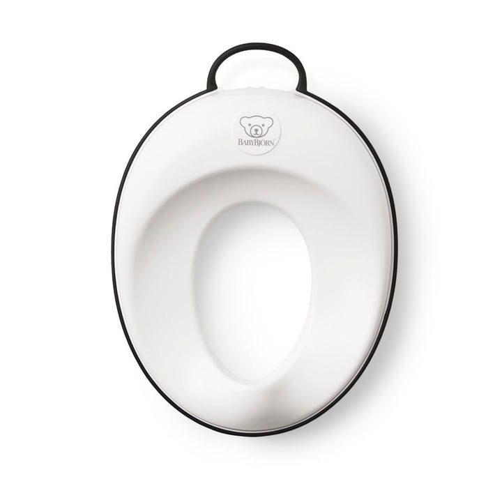 BABYBJORN Toilet Trainer - White/Black, 11.5x14x3.5 Inch (Pack of 1)