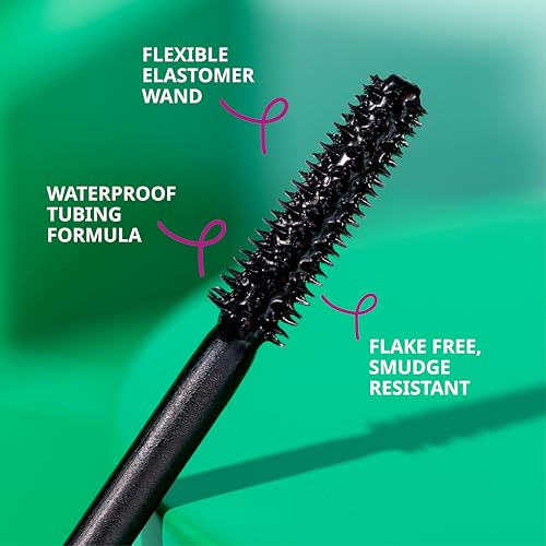 essence | Lash Without Limits Tubing Extreme Lengthening & Volume Mascara | Waterproof & Tubing| Vegan, Cruelty Free & Paraben Free