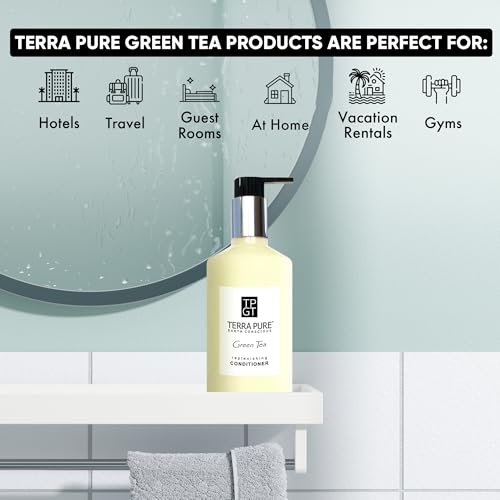 Terra Pure Conditioner, Retail Size Hotel Amenities, 10.14 oz (Single)