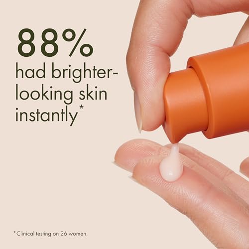 Origins GinZing Glow-Boosting Vitamin C Serum with Caffeine & Ginseng | Smoother Skin & Less Visible Pores, 1 Fl Oz