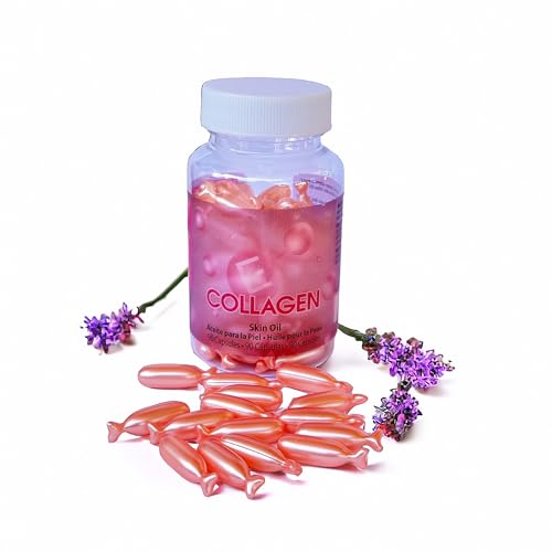 Amazing Shine COLLAGEN Skin Oil | 100% Pure & Organic| Smoothing AND Firming Skin Care |Anti-aging, Reduce Wrinkles, Dry Skin Tone (90 Capsules)