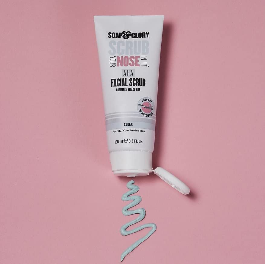 Soap And Glory Scrub Your Nose In It Facial Scrub Pore Refining Formula 100ml