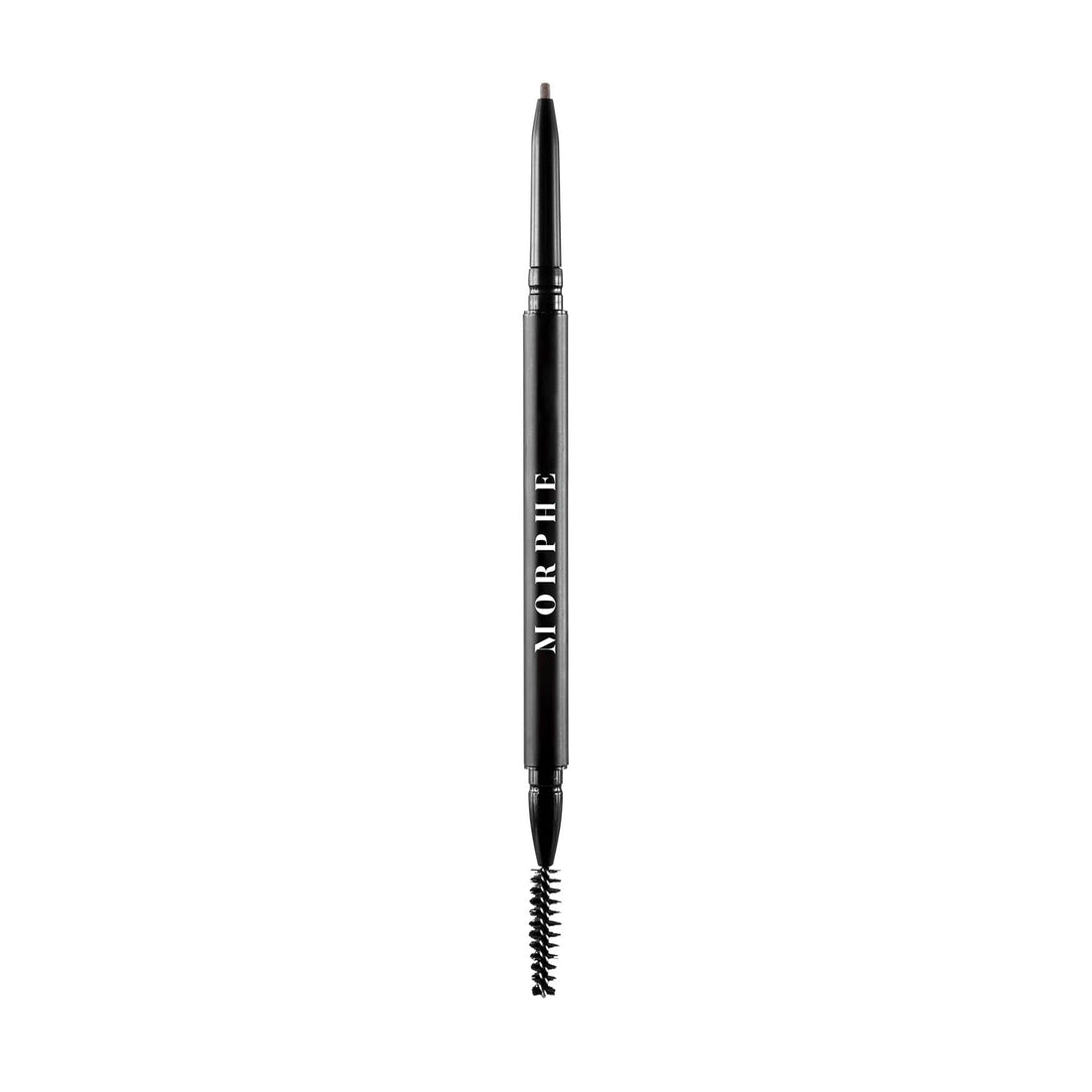 Morphe Micro Dual Eyebrow Pencil - Dual-Ended Brow Pencil Featuring a Retractable, Ultra-Precise, Pointed Tip - Richly Pigmented, Smooth-Gliding, Long-Lasting Wax Formula - Java (0.003 oz)