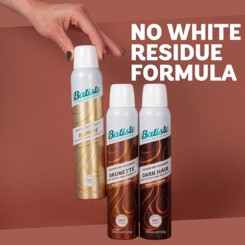 Batiste Dry Shampoo, Medium and Brunette, 6.73 Fluid Ounce (Packaging May Vary)