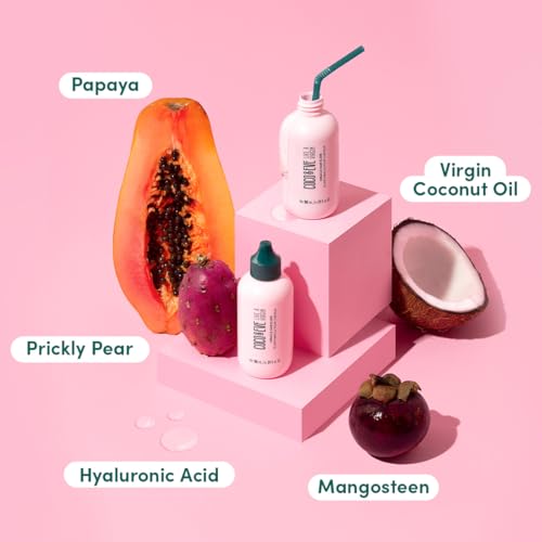 Coco & Eve Miracle Hair Elixir. Coconut Oil with Hyaluronic Acid Leave in Conditioner.Treatment for Dry Damaged Hair | Frizz control. Protects from Heat Styling