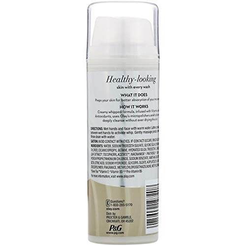 Olay Total Effects Whip Cleanser Pump, 5.0 Ounce