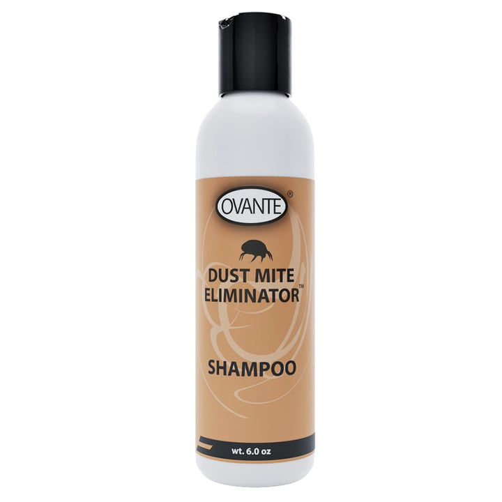 OVANTE Dust miteEliminator Scalp and Hair Treatment Shampoo for Humans Men Women with Flaky, Dry, Itchy Scalp - Reduces Scalp Itching, Redness, Irritation 6 oz