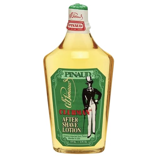 Clubman Pinaud After Shave Lotion, Classic Barbershop Scent, 6 Fluid Ounces