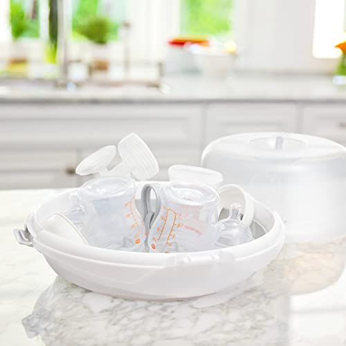 Munchkin® Steam™ Microwave Bottle Sterilizer, White