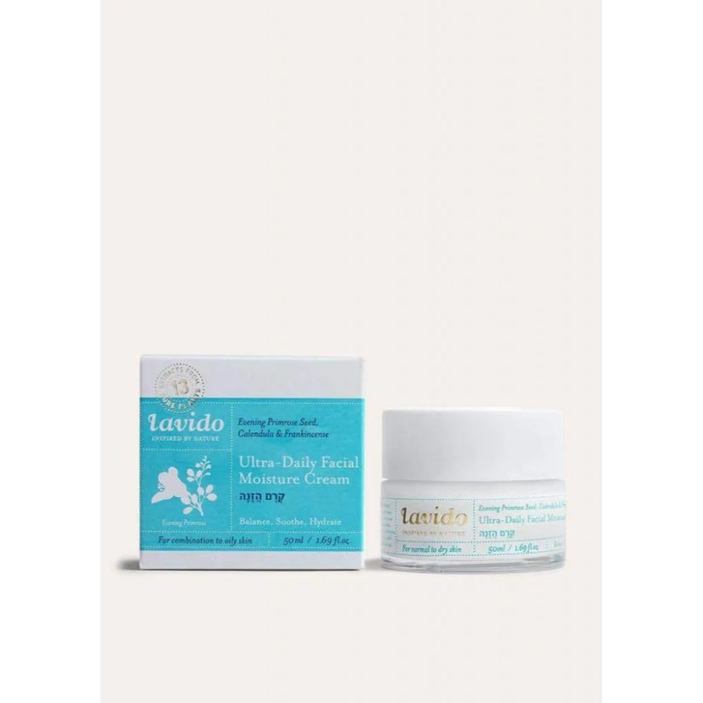Lavido - Natural Ultra Daily Moisture Cream (1.69 fl oz | 50 ml) | Clean, Non-Toxic Skincare