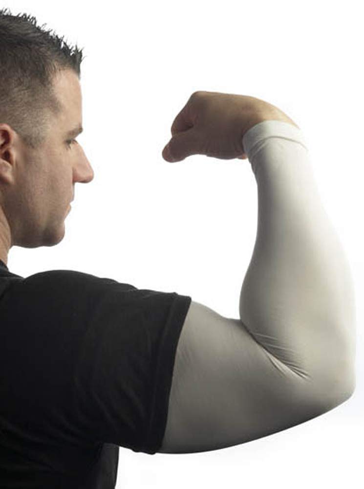 Tatjacket Full Sleeve Concealer Pack, White, Medium, 2 Count