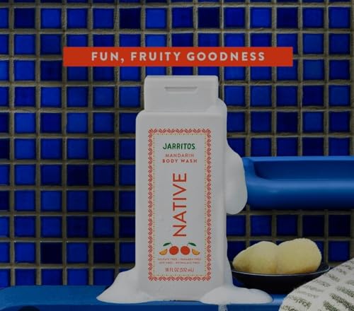 Native Limited Edition Jarritos Mandarin Scent Body Wash - 18 fl oz
