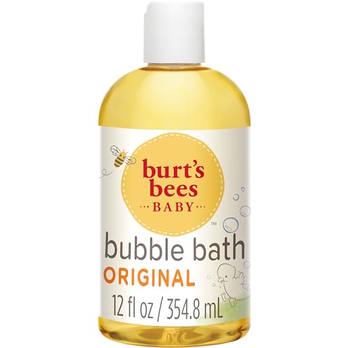 Burt’s Bees Baby Bubble Bath, Tear Free Baby Wash, 12 Fluid Ounces