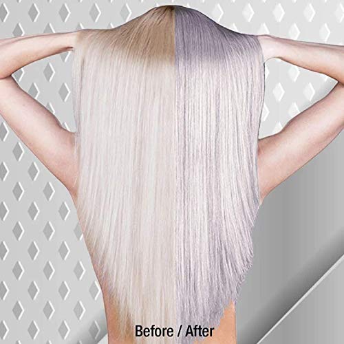 MANIC PANIC Silver Stiletto Purple Color Depositing Conditioner - Purple Conditioner for Blonde, Grey, Purple & Blue Hair - Neutralizes Brass & Yellow Tones - Vegan & Cruelty-Free (8oz)