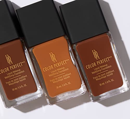 Black Radiance Color Perfect Liquid Full Coverage Foundation Makeup, Haute Cocoa, 1 Ounce