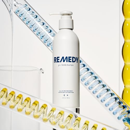 Remedy for Body Bumps – Treatment for Keratosis Pilaris (KP) and Textured, Crepey Skin with Urea, Lactic Acid, and Retinol -– Smoothing Body Moisturizer Lotion – By Dermatologist Dr. Shah